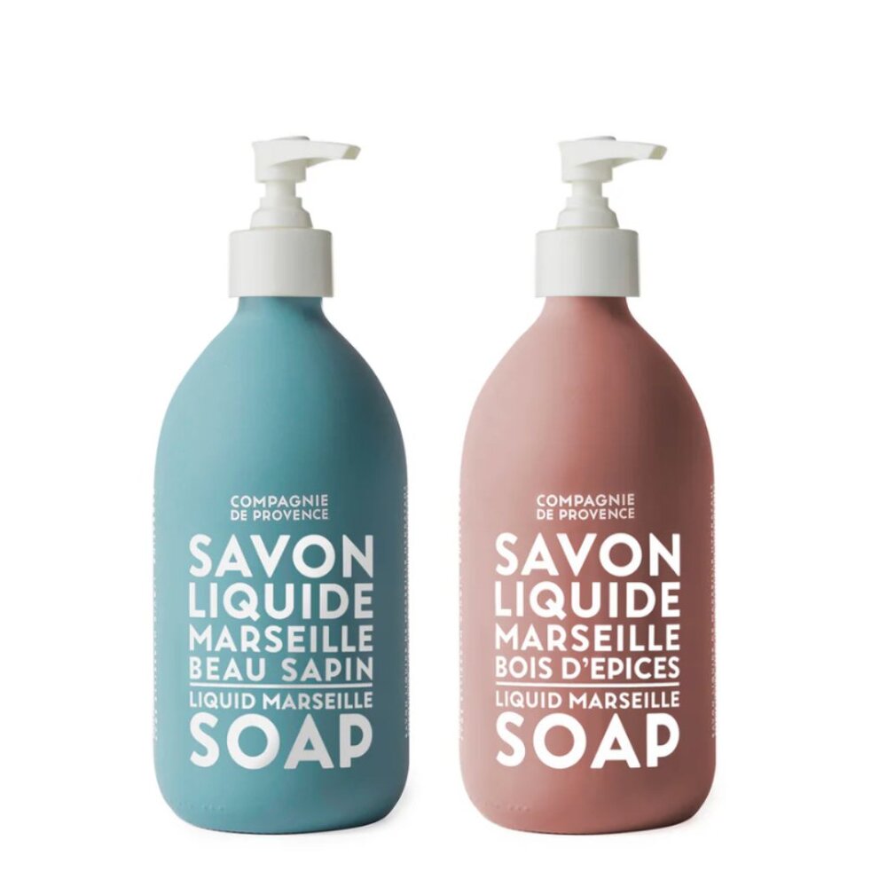 Compagnie de Provence Liquid Marseille Soap Holiday in Provence Duo